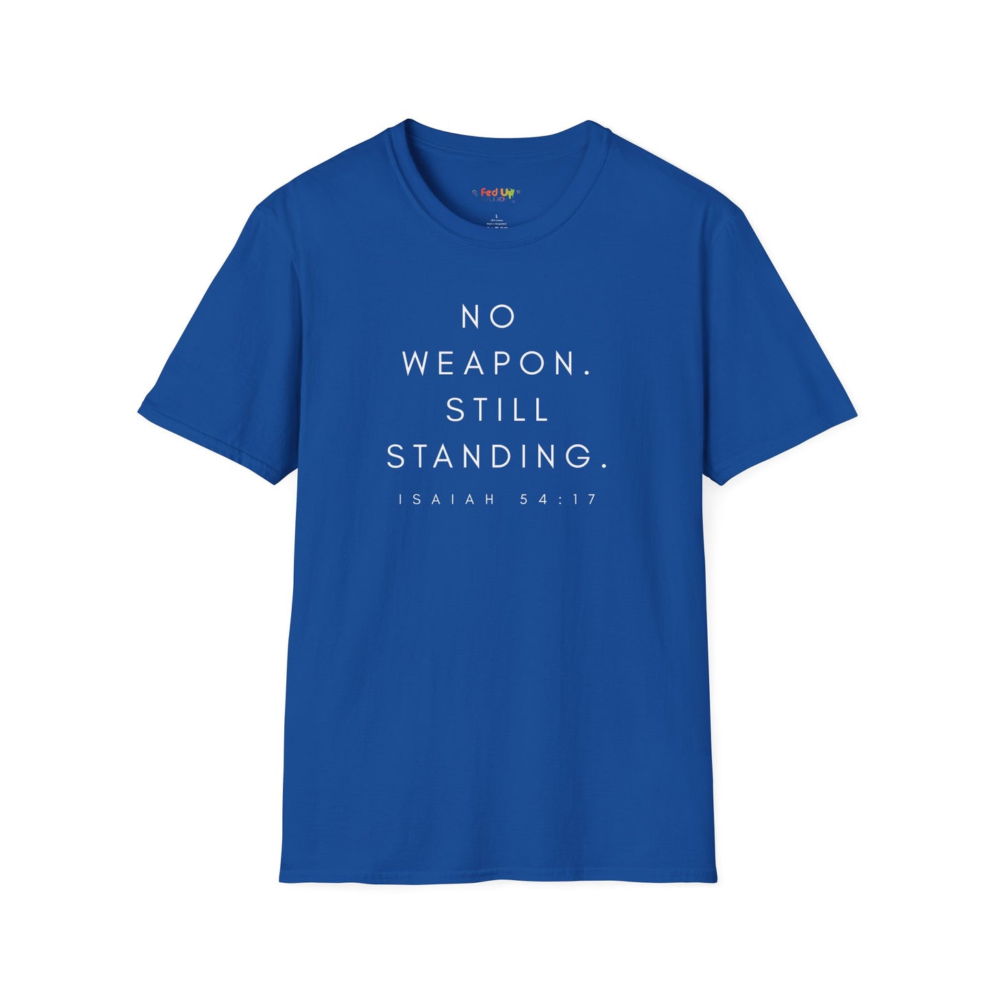 ISAIAH 54:17 | Unisex Softstyle T-Shirt