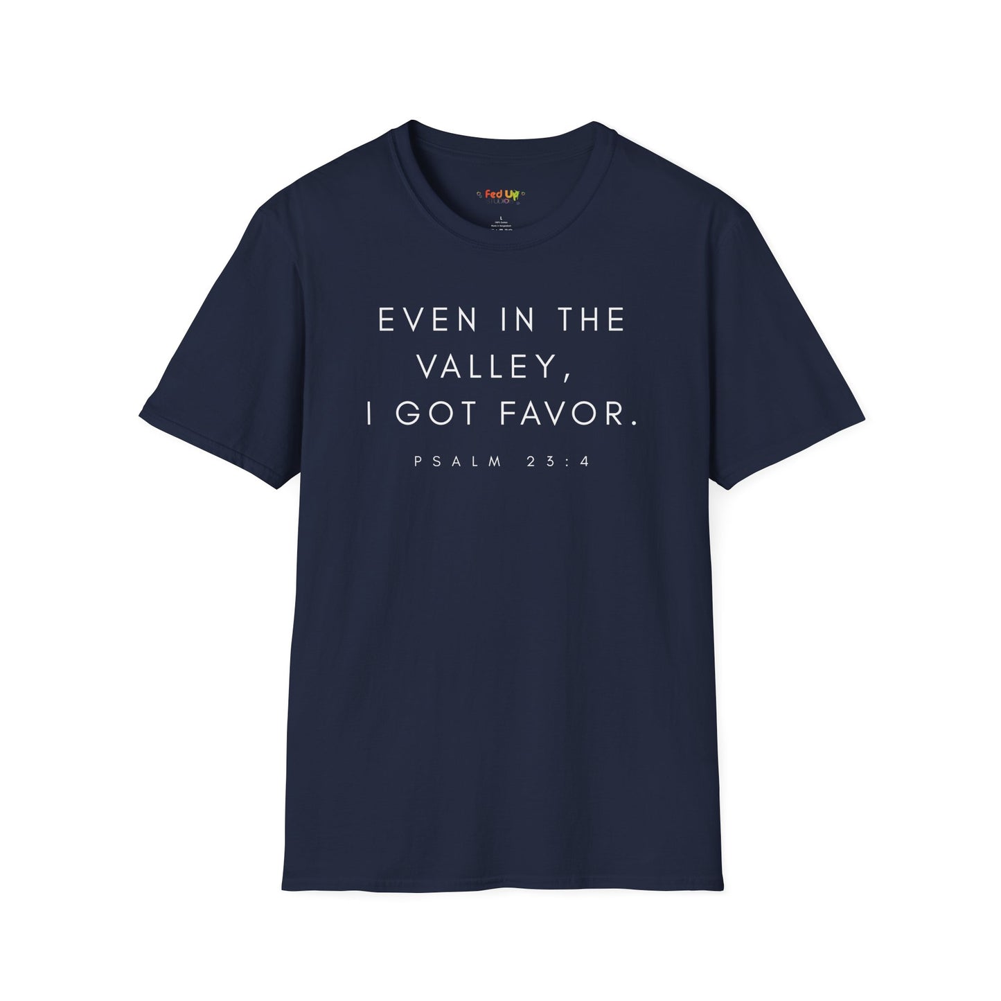 PSALM 23:4 Unisex Softstyle T-Shirt