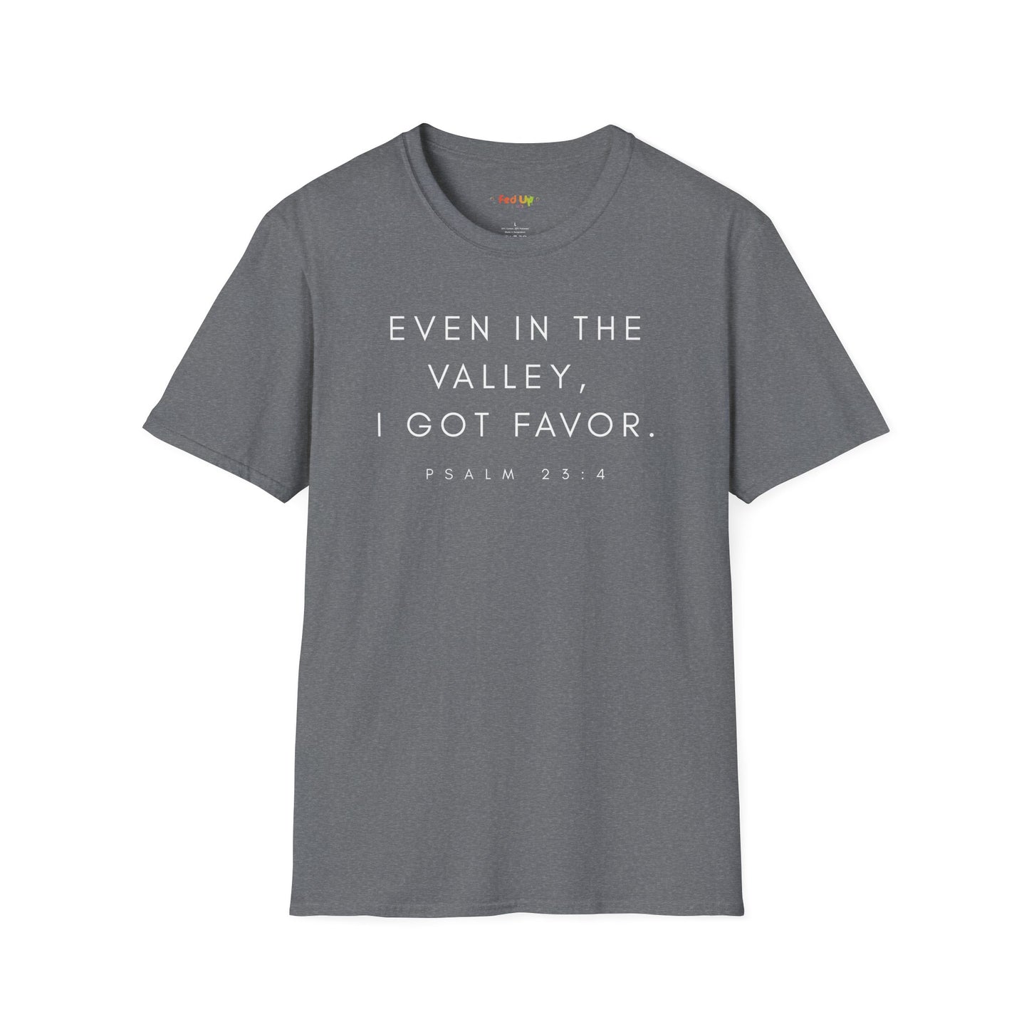 PSALM 23:4 Unisex Softstyle T-Shirt