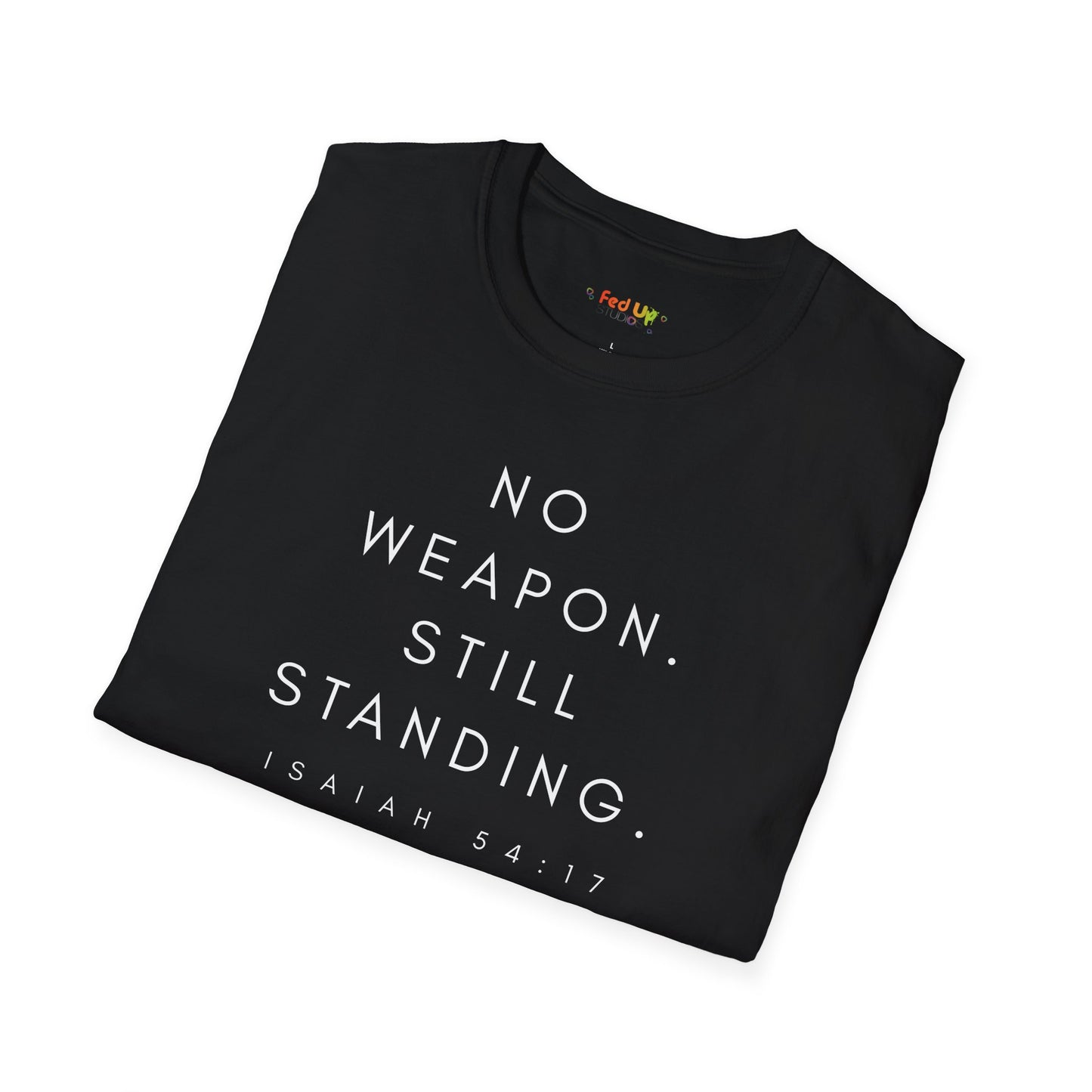ISAIAH 54:17 | Unisex Softstyle T-Shirt