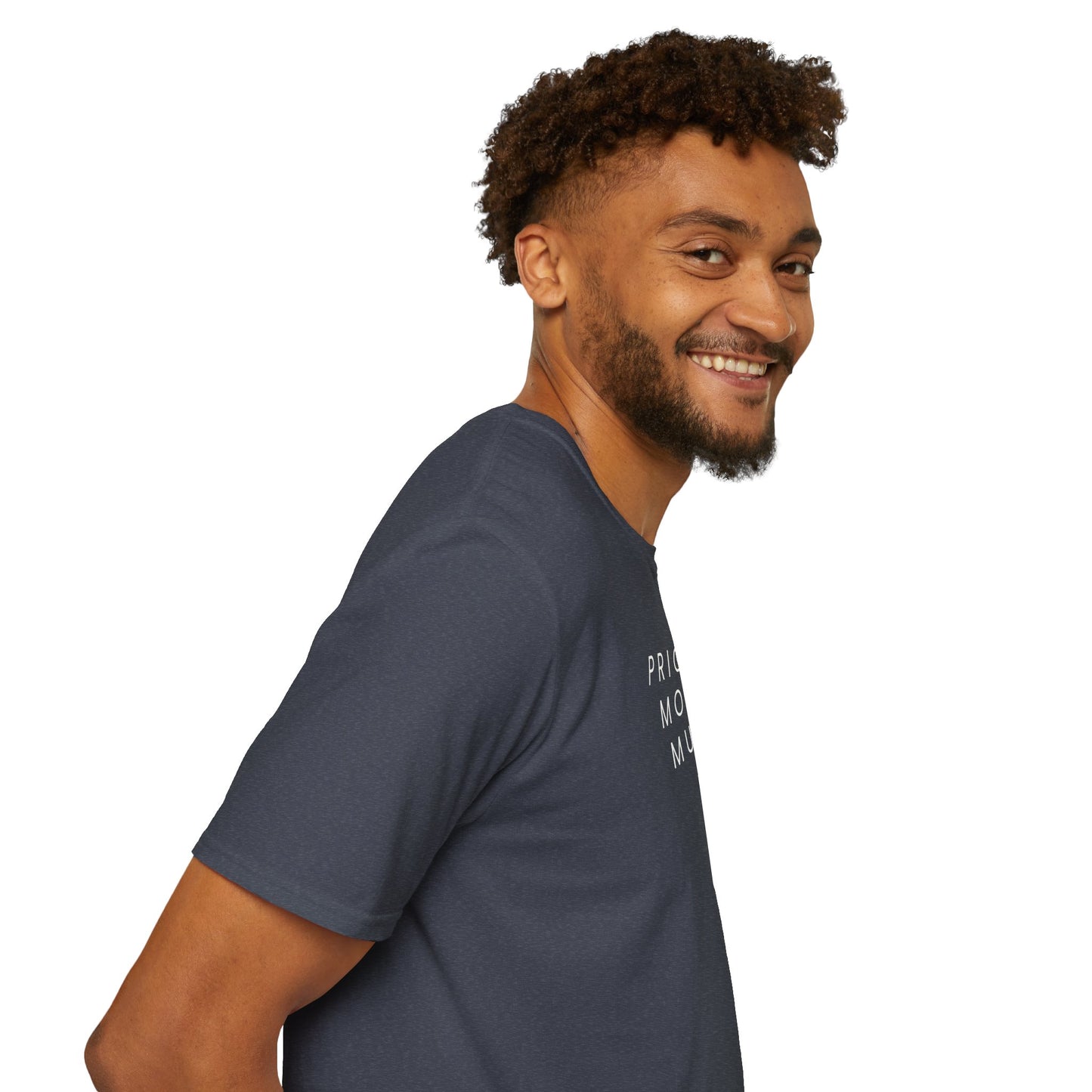 Motivational Unisex Softstyle T-Shirt - 'Prioritize, Monetize, Multiply'