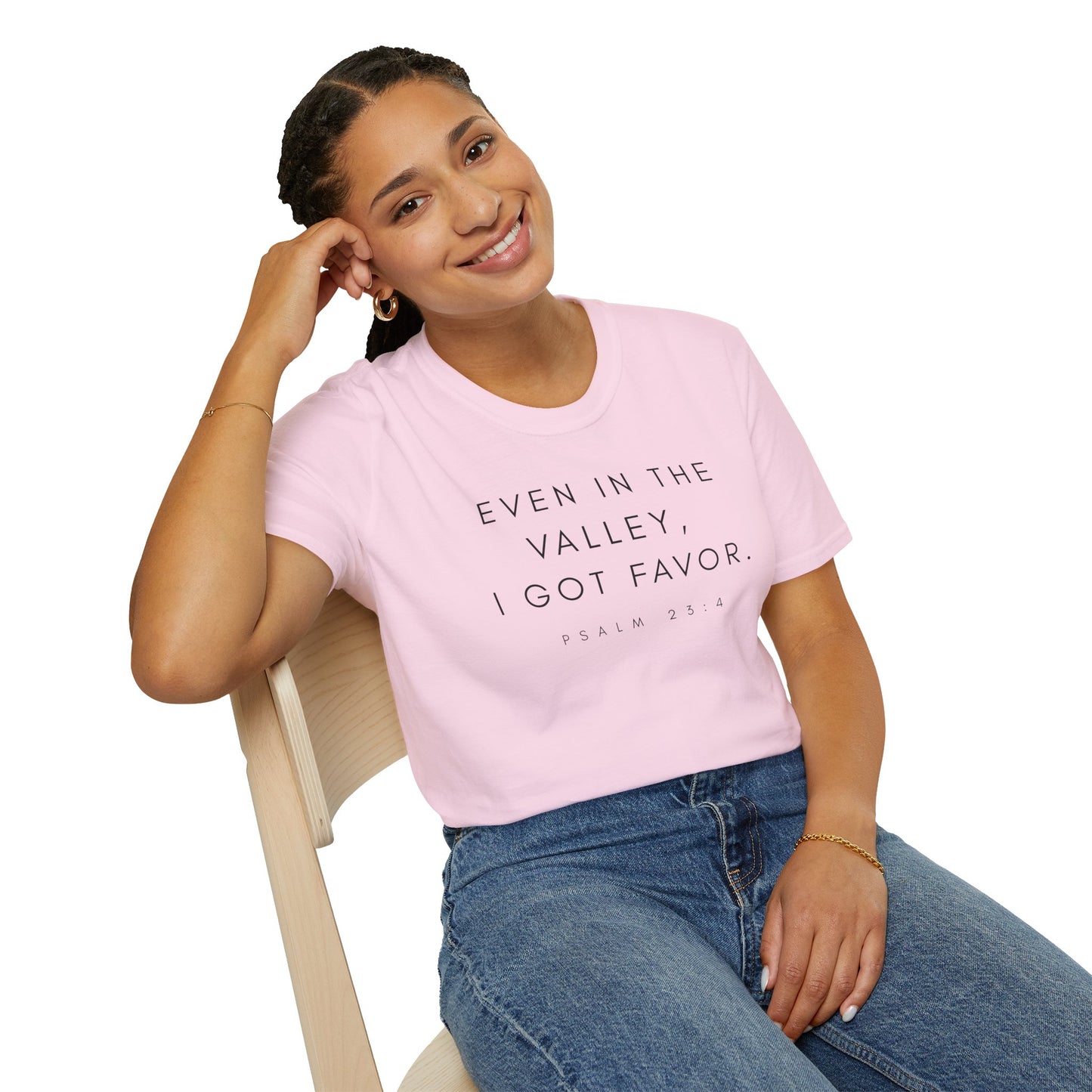 PSALM 23:4 Unisex Softstyle T-Shirt