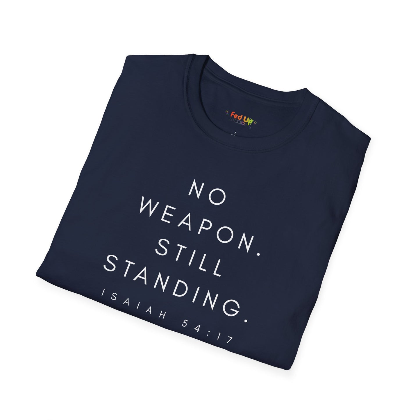 ISAIAH 54:17 | Unisex Softstyle T-Shirt