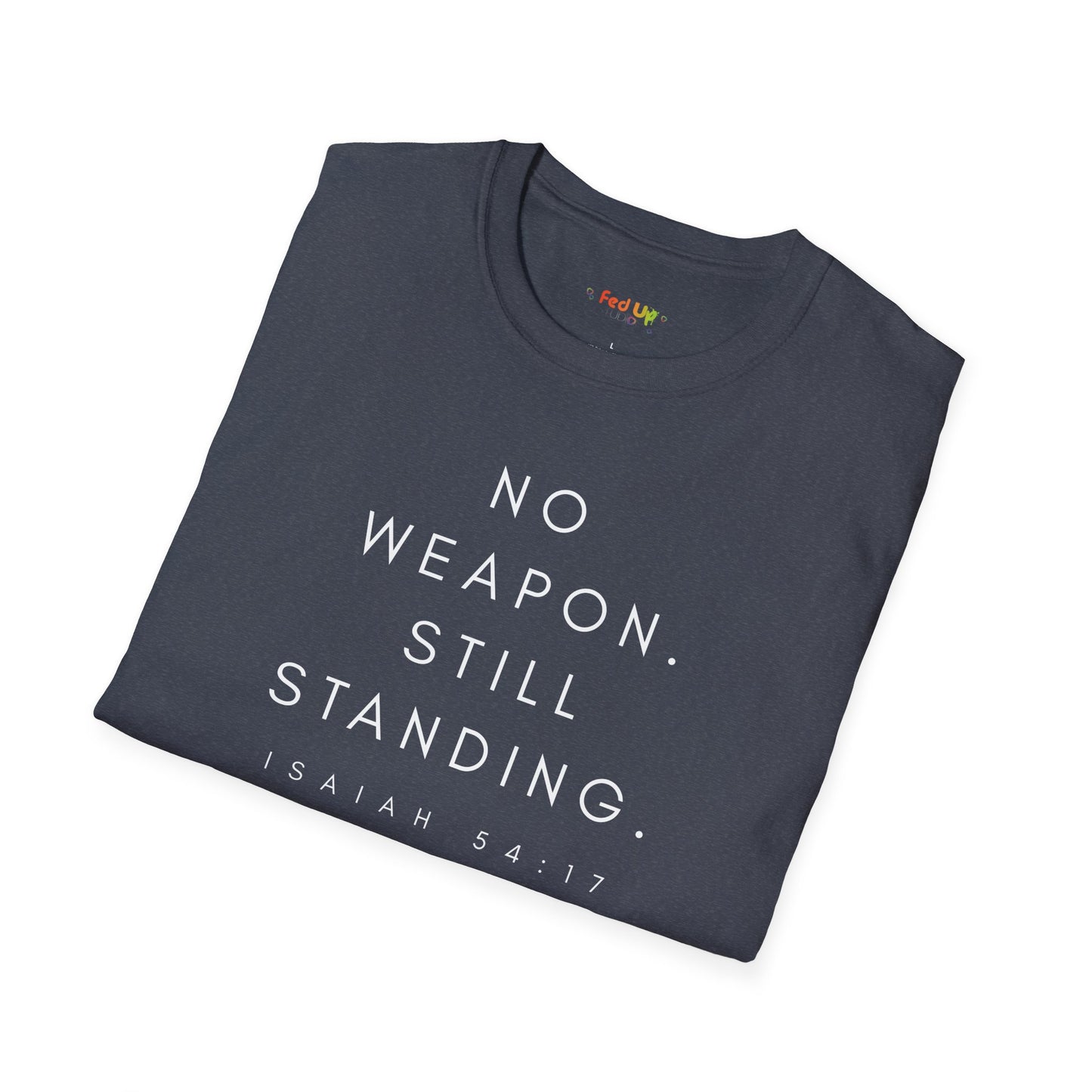 ISAIAH 54:17 | Unisex Softstyle T-Shirt