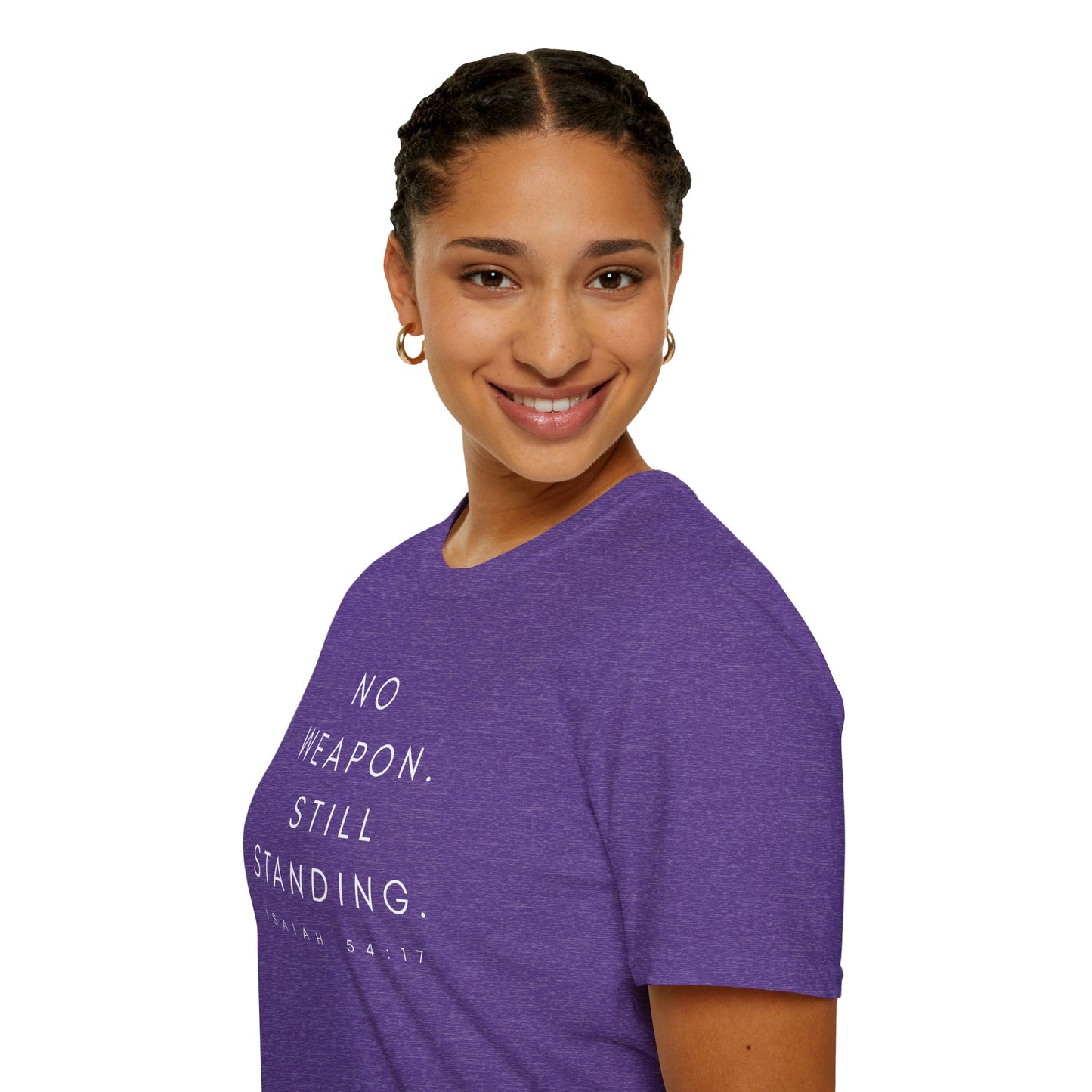 ISAIAH 54:17 | Unisex Softstyle T-Shirt