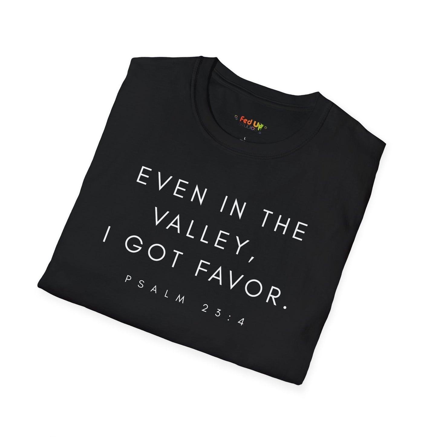 PSALM 23:4 Unisex Softstyle T-Shirt