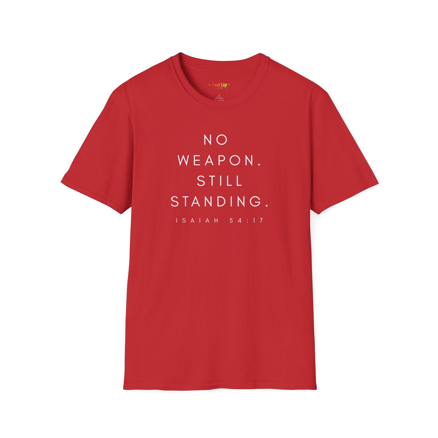 ISAIAH 54:17 | Unisex Softstyle T-Shirt