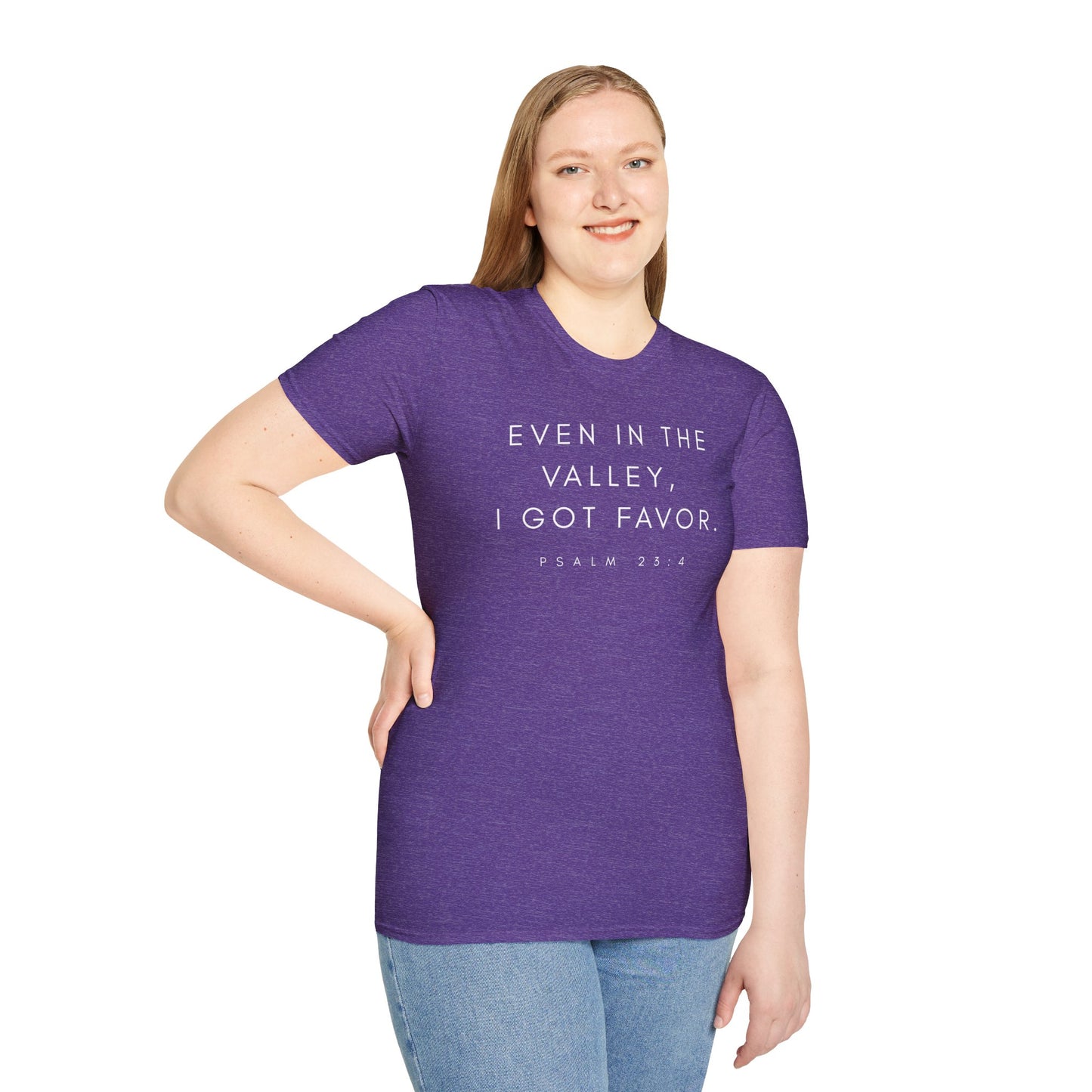 PSALM 23:4 Unisex Softstyle T-Shirt