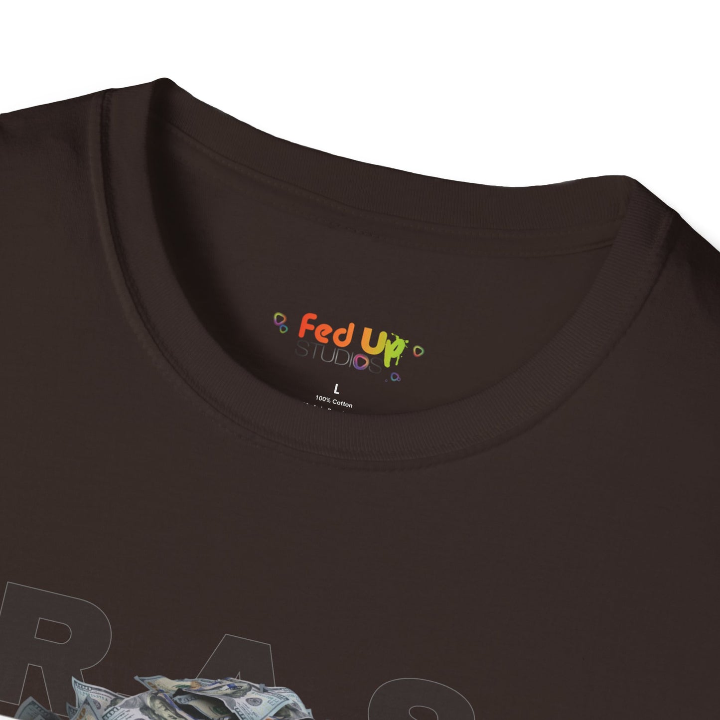 Rich As Shit - Unisex Softstyle T-Shirt