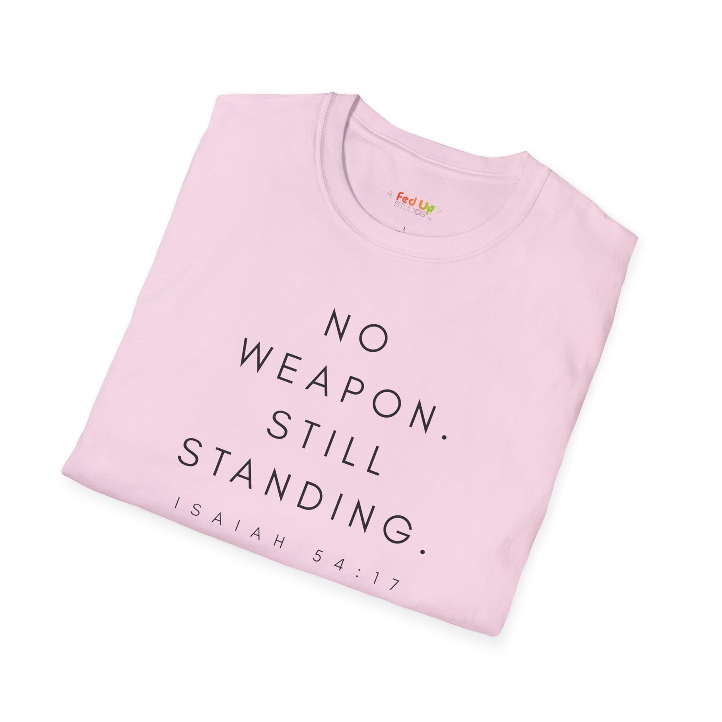 ISAIAH 54:17 | Unisex Softstyle T-Shirt