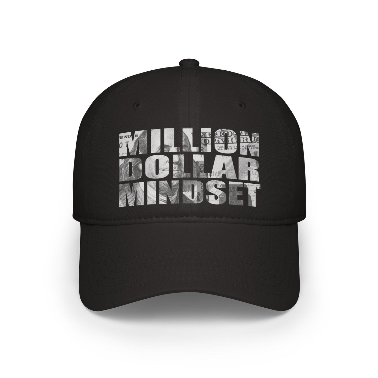Million Dollar Mindset - Motivational Baseball Cap