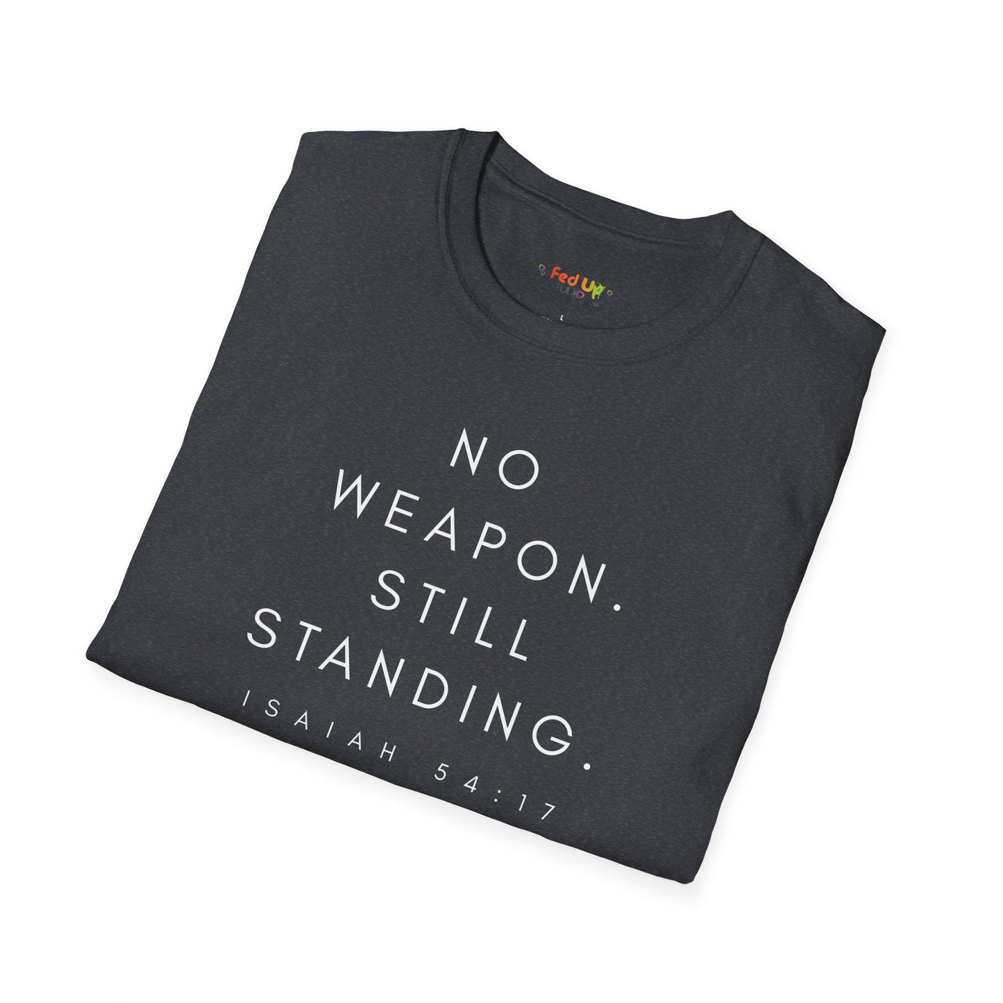 ISAIAH 54:17 | Unisex Softstyle T-Shirt
