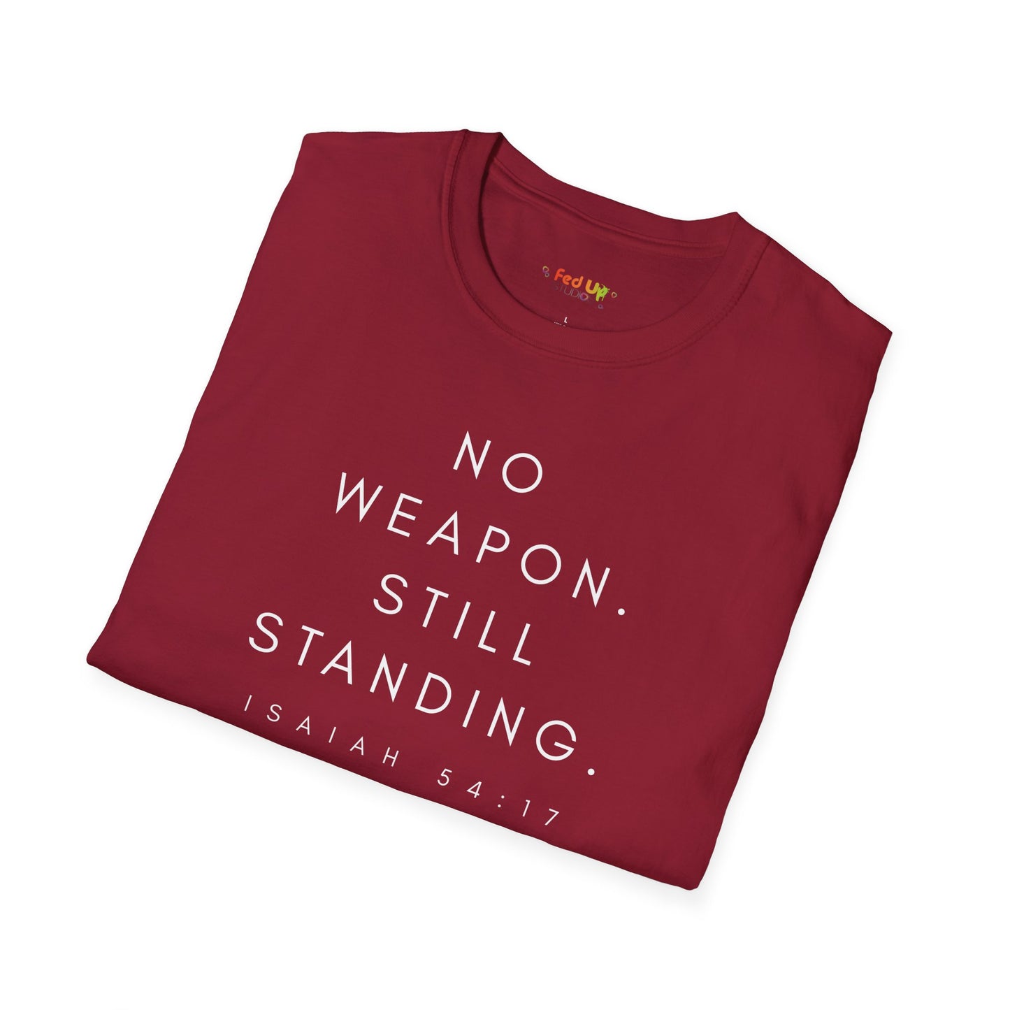 ISAIAH 54:17 | Unisex Softstyle T-Shirt