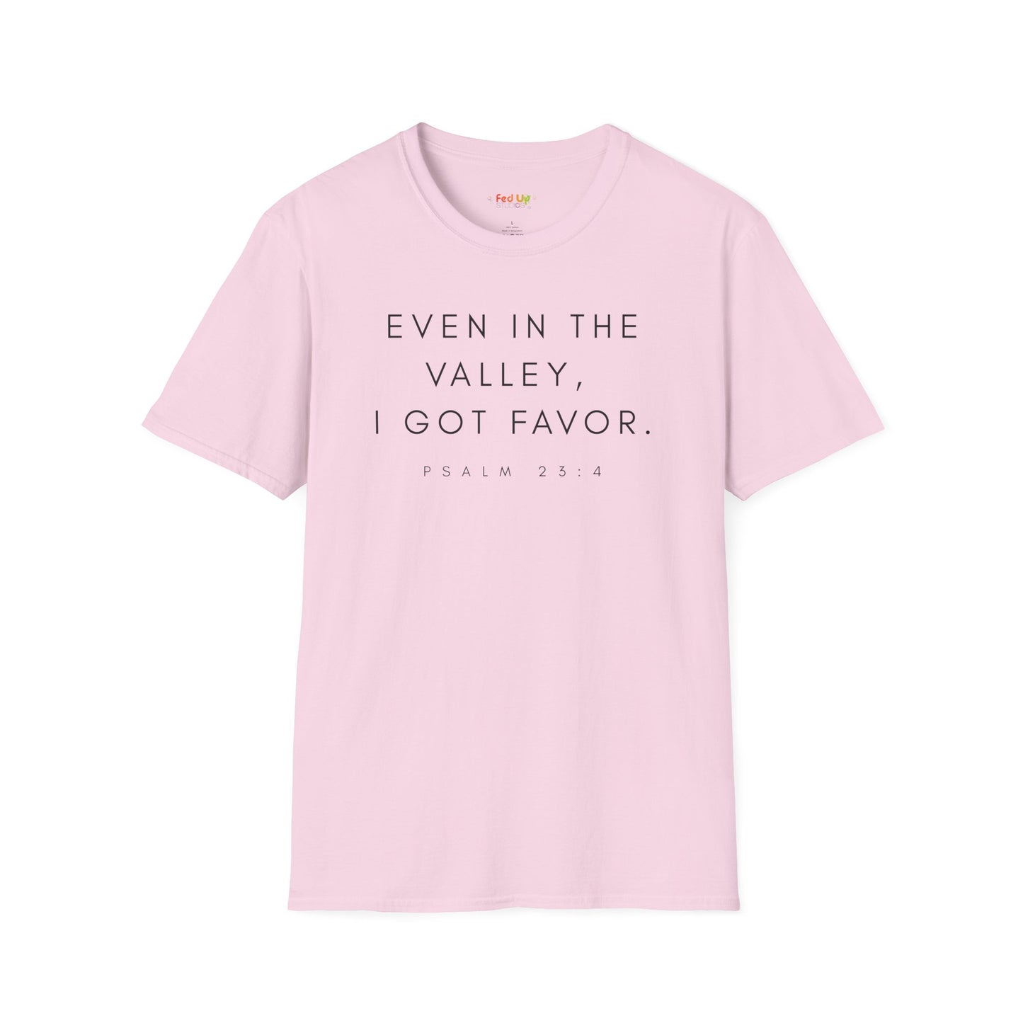 PSALM 23:4 Unisex Softstyle T-Shirt