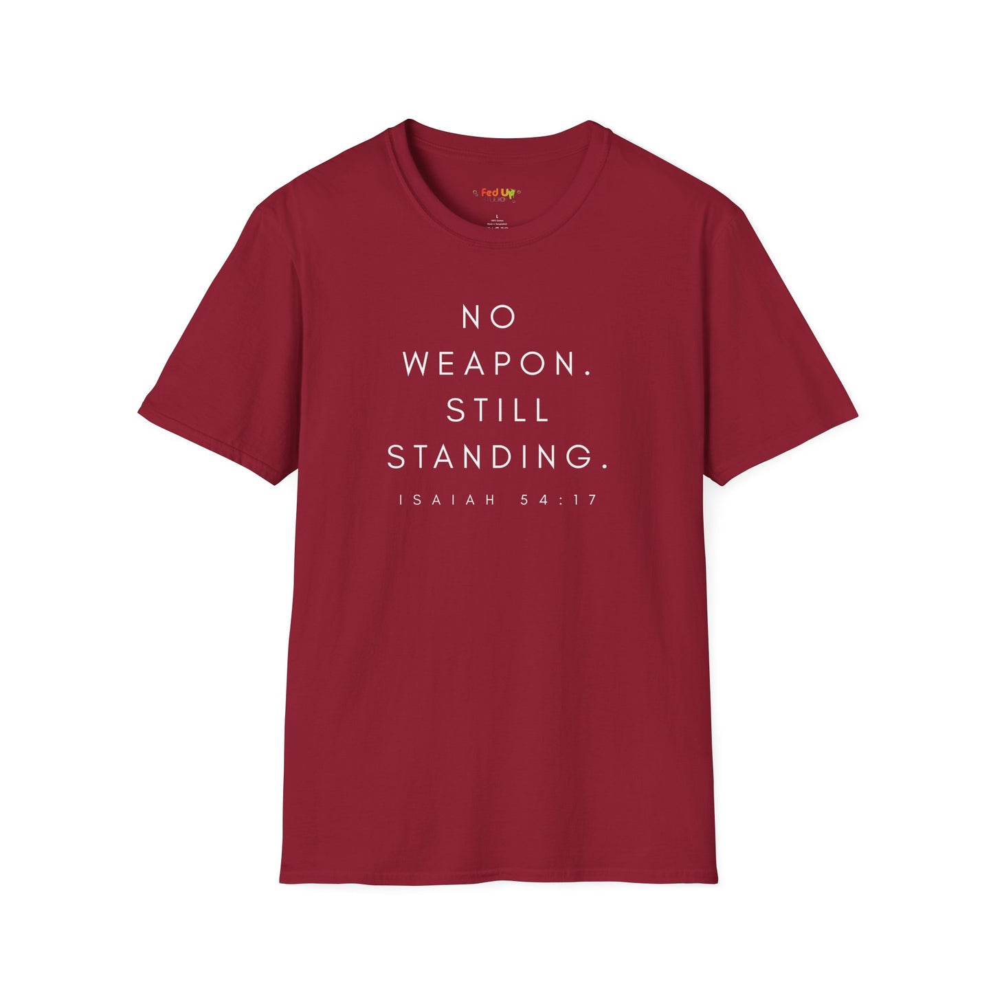 ISAIAH 54:17 | Unisex Softstyle T-Shirt