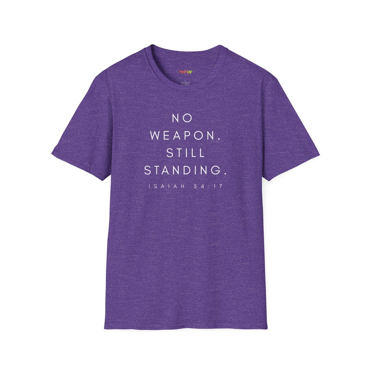 ISAIAH 54:17 | Unisex Softstyle T-Shirt