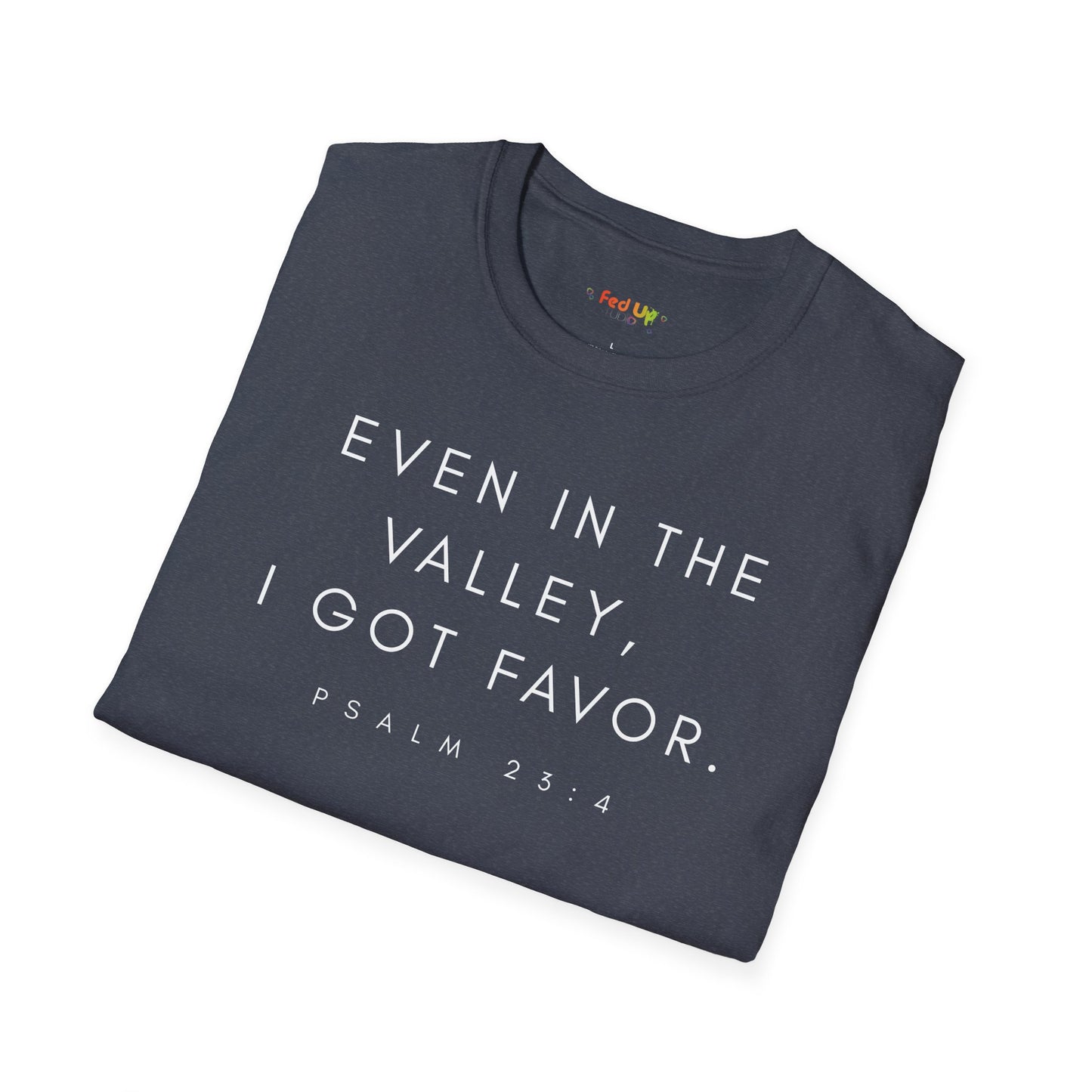 PSALM 23:4 Unisex Softstyle T-Shirt