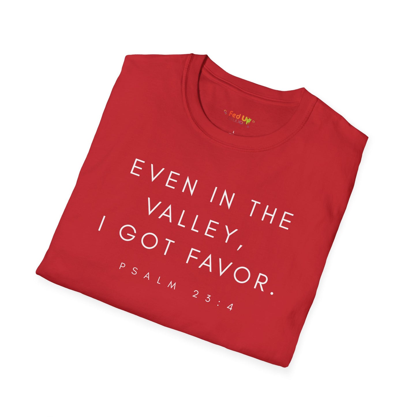 PSALM 23:4 Unisex Softstyle T-Shirt