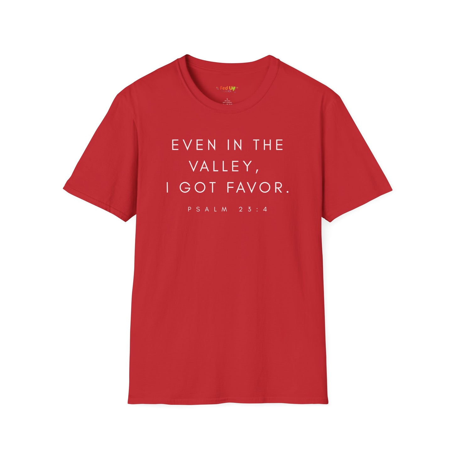 PSALM 23:4 Unisex Softstyle T-Shirt