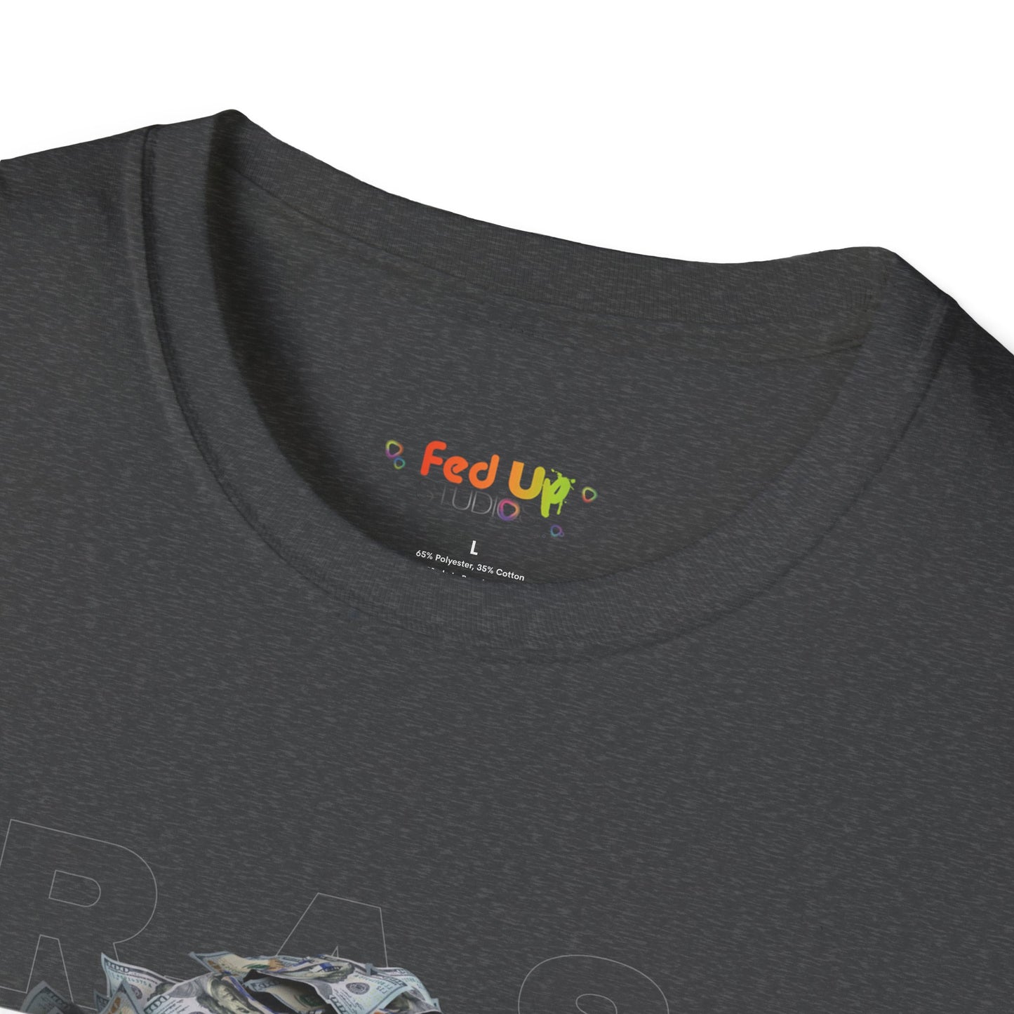 Rich As Shit - Unisex Softstyle T-Shirt