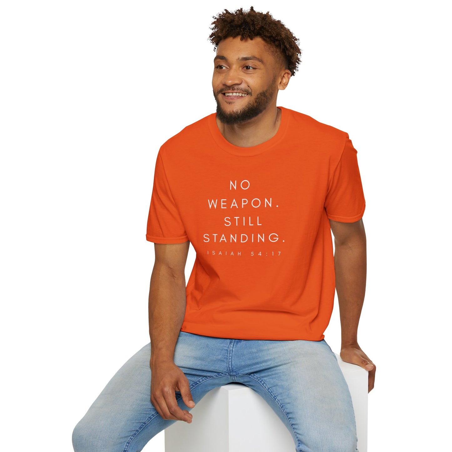 ISAIAH 54:17 | Unisex Softstyle T-Shirt