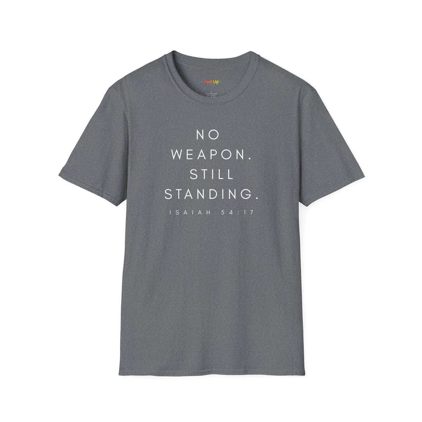 ISAIAH 54:17 | Unisex Softstyle T-Shirt
