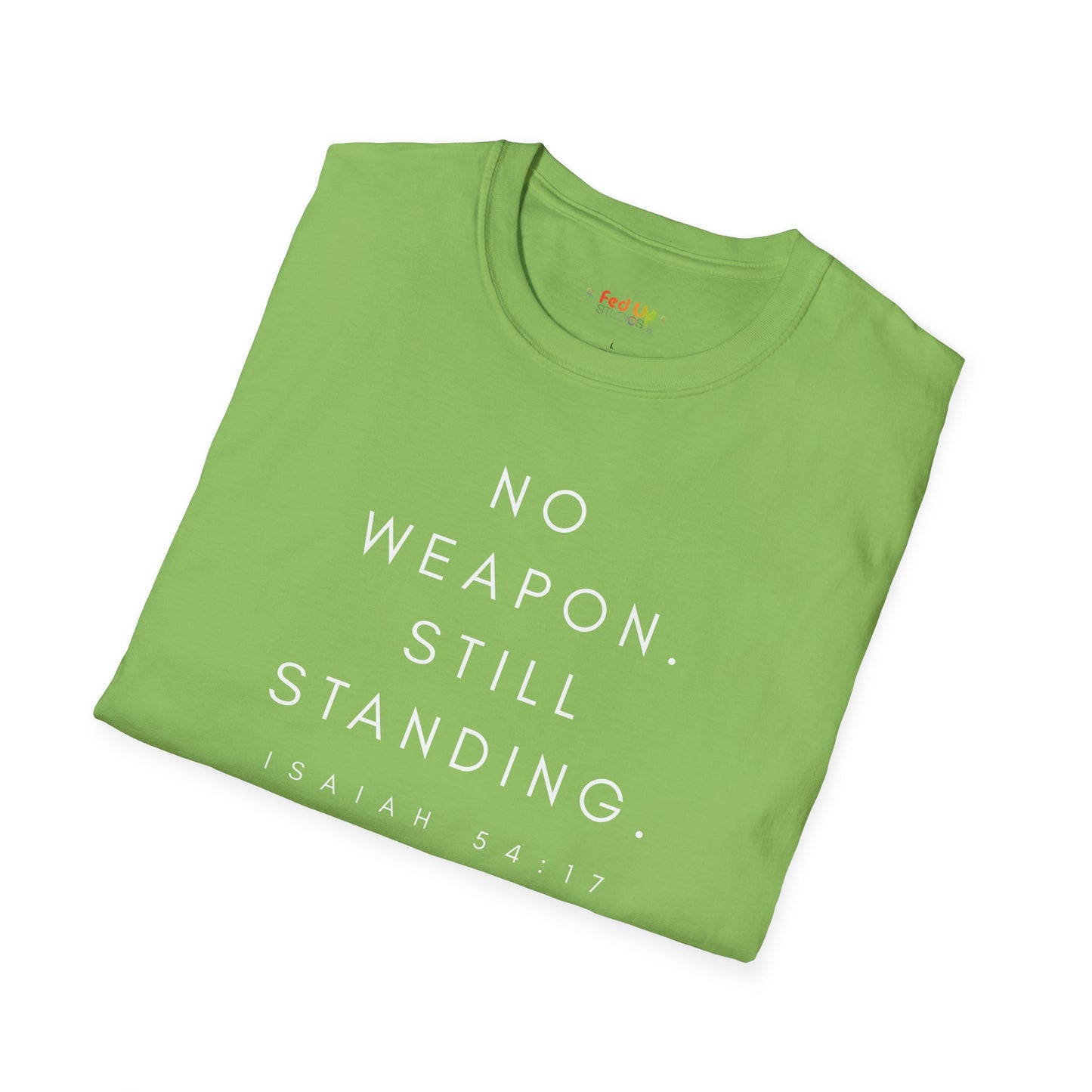 ISAIAH 54:17 | Unisex Softstyle T-Shirt