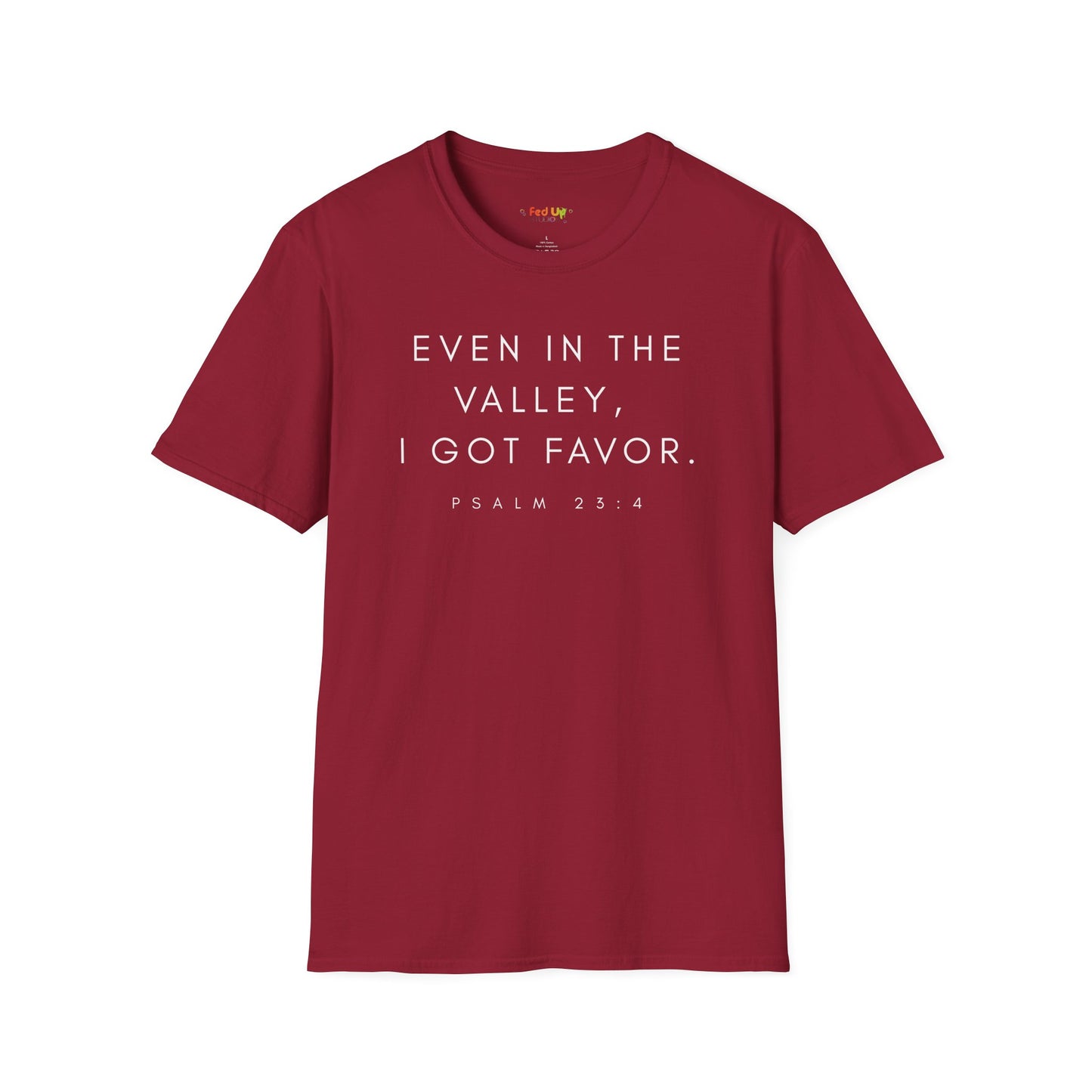 PSALM 23:4 Unisex Softstyle T-Shirt
