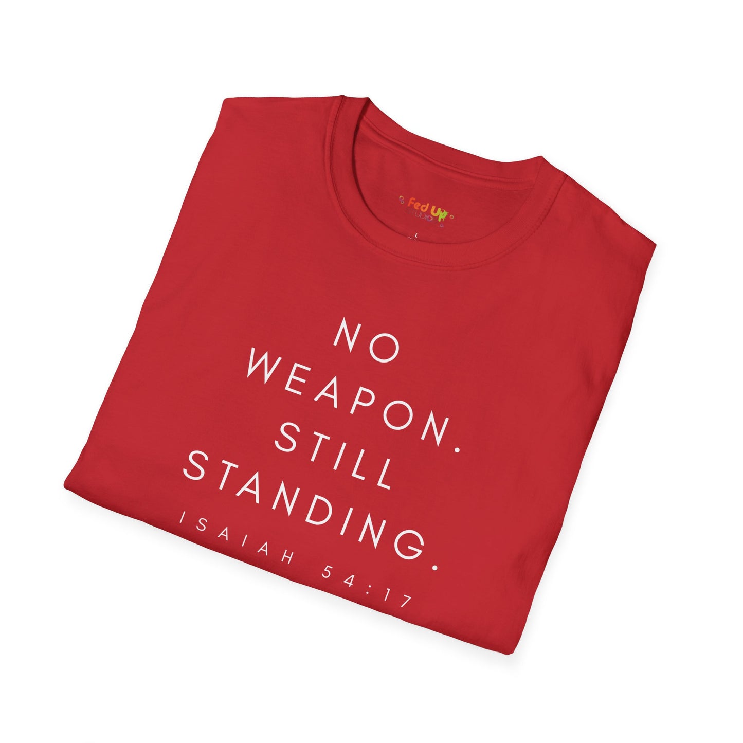 ISAIAH 54:17 | Unisex Softstyle T-Shirt
