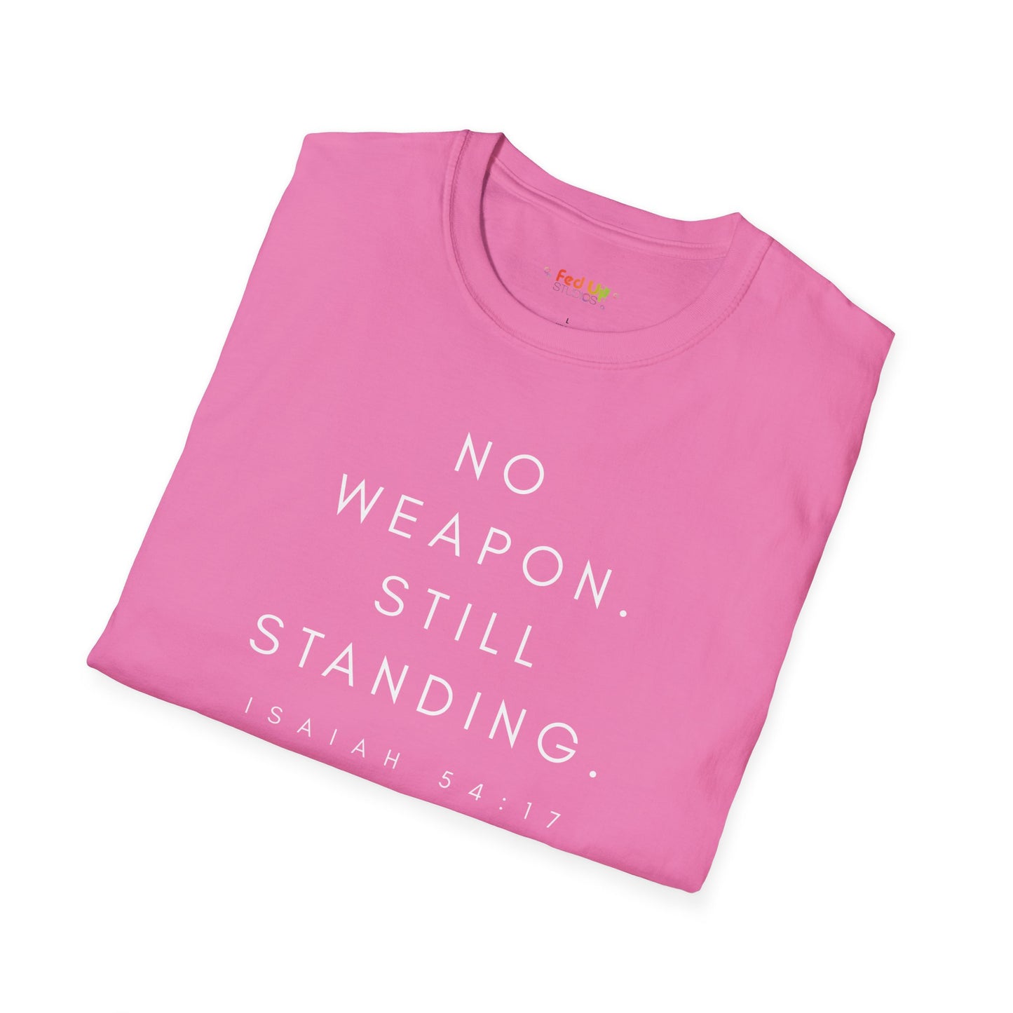 ISAIAH 54:17 | Unisex Softstyle T-Shirt