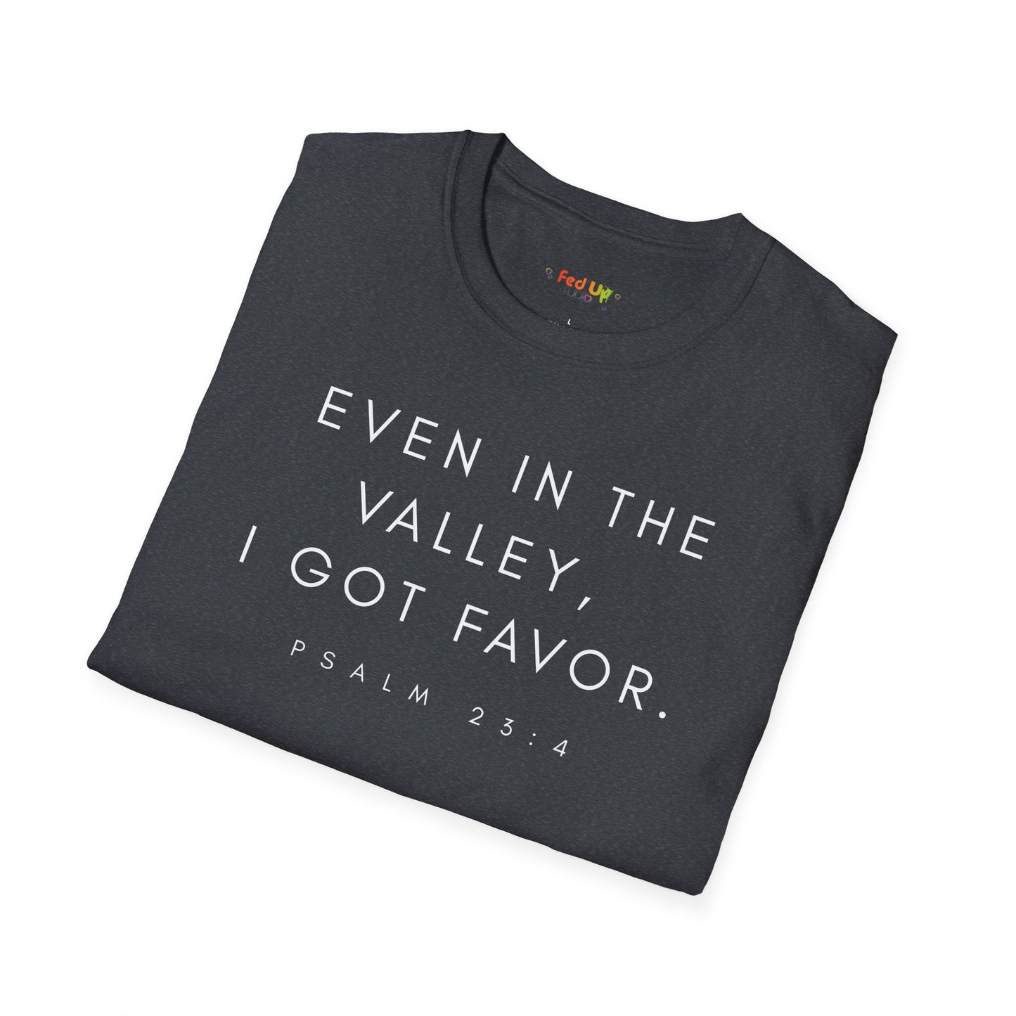 PSALM 23:4 Unisex Softstyle T-Shirt