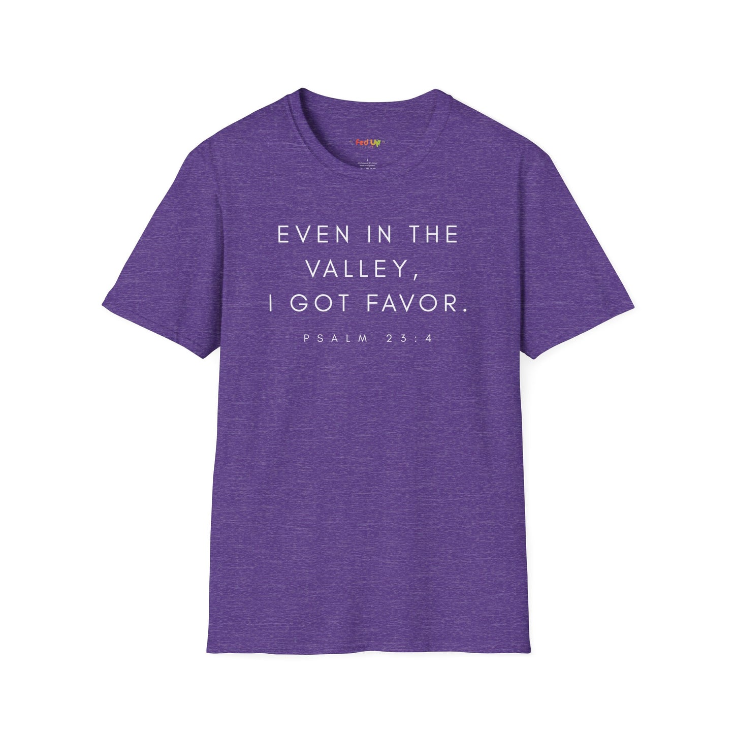 PSALM 23:4 Unisex Softstyle T-Shirt