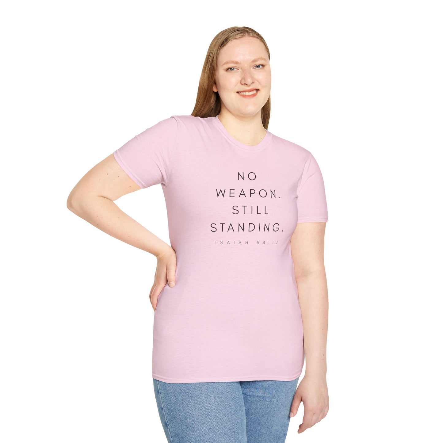 ISAIAH 54:17 | Unisex Softstyle T-Shirt