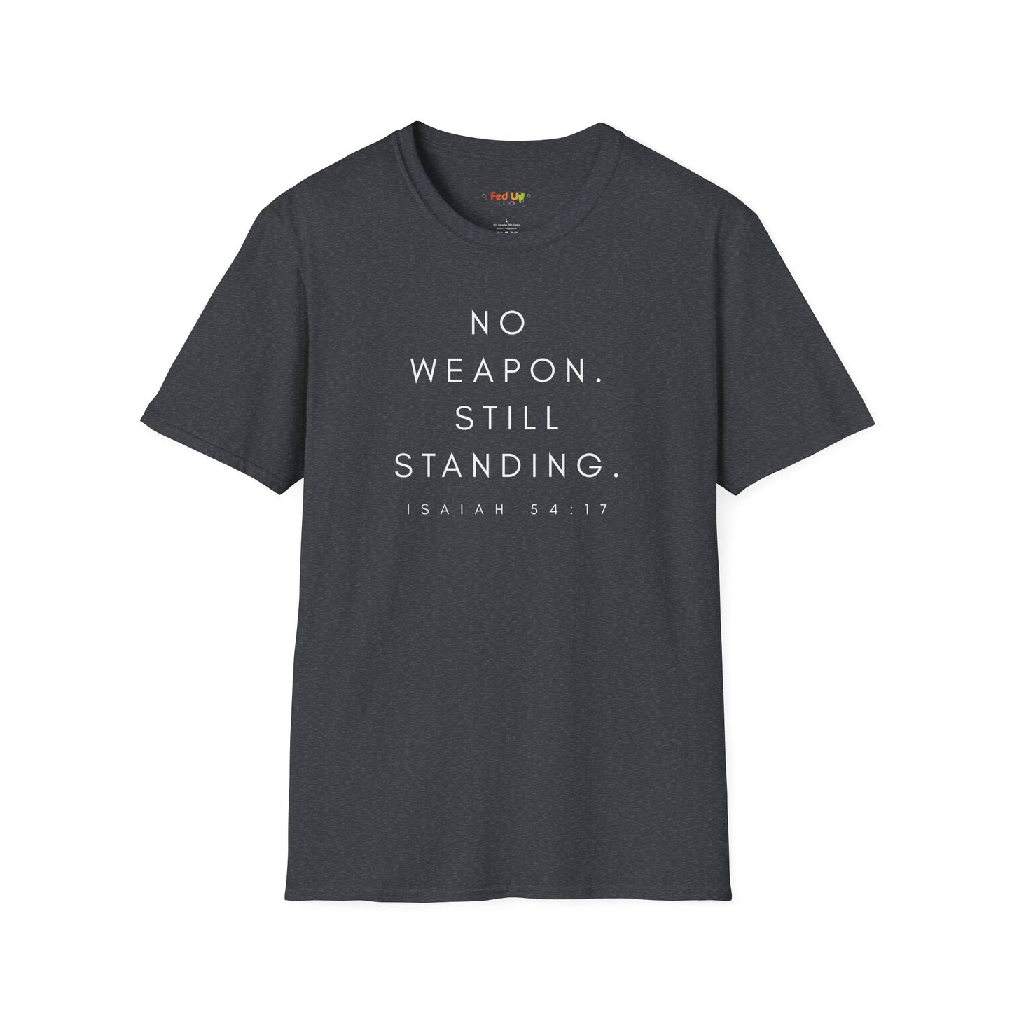 ISAIAH 54:17 | Unisex Softstyle T-Shirt