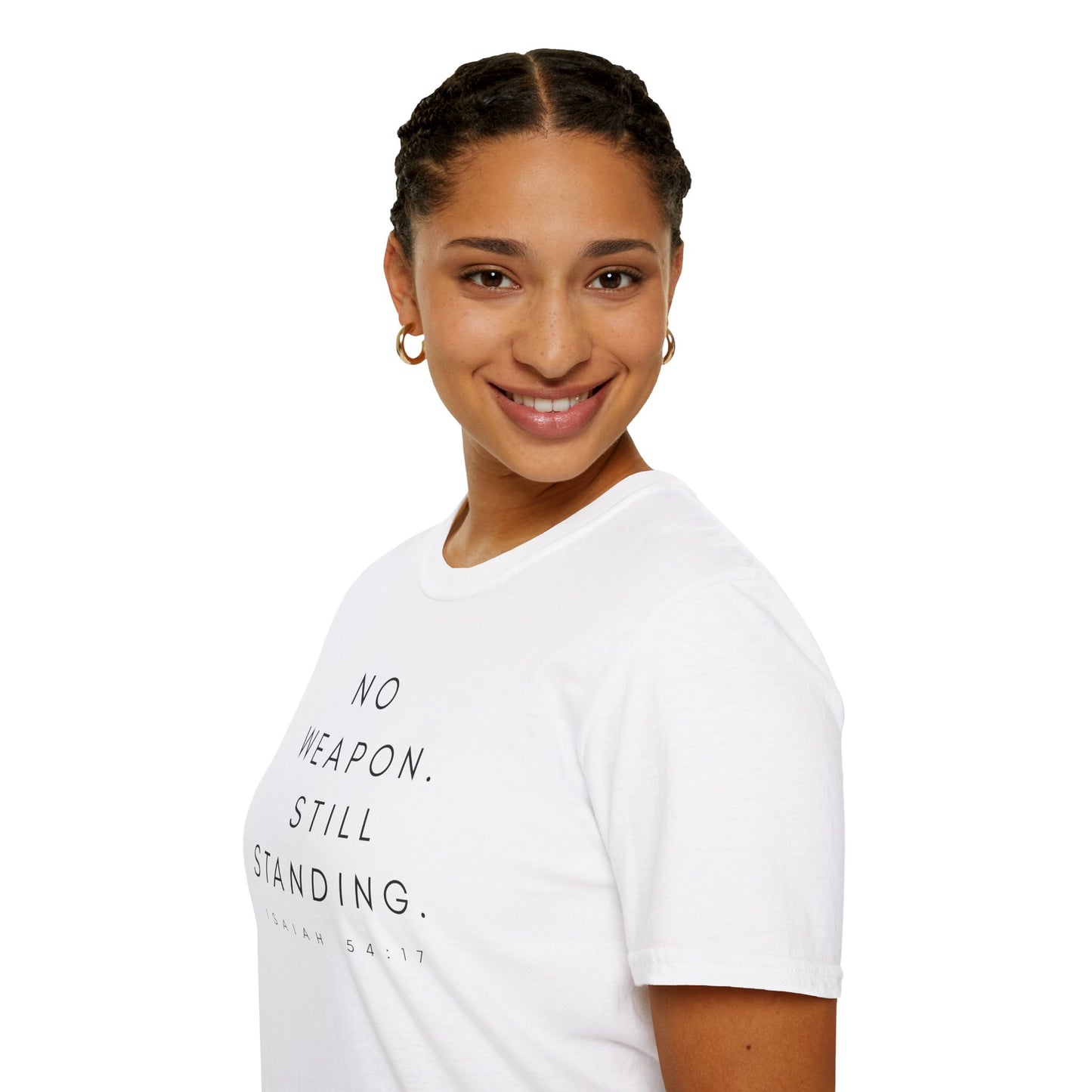 ISAIAH 54:17 | Unisex Softstyle T-Shirt