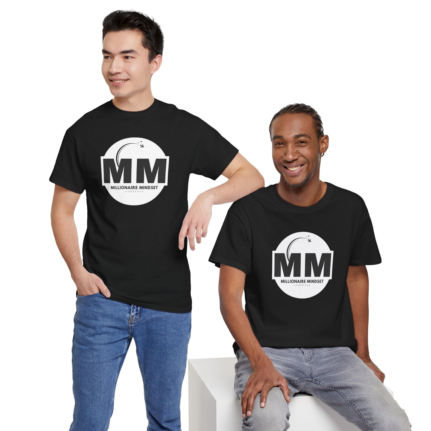Millionaire Mindset Lifestyle T-Shirt - Unisex Heavy Cotton Tee