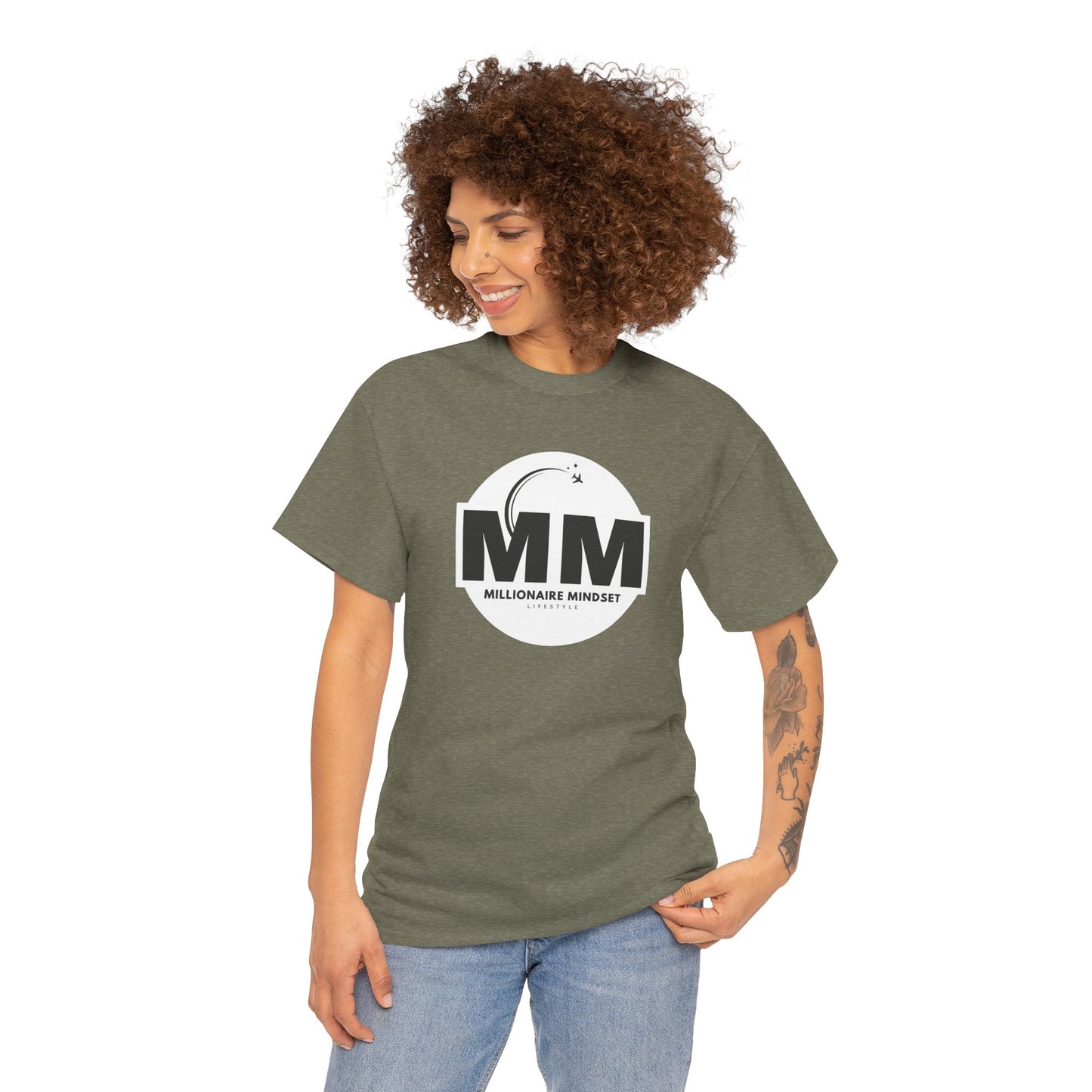 Millionaire Mindset Lifestyle T-Shirt - Unisex Heavy Cotton Tee