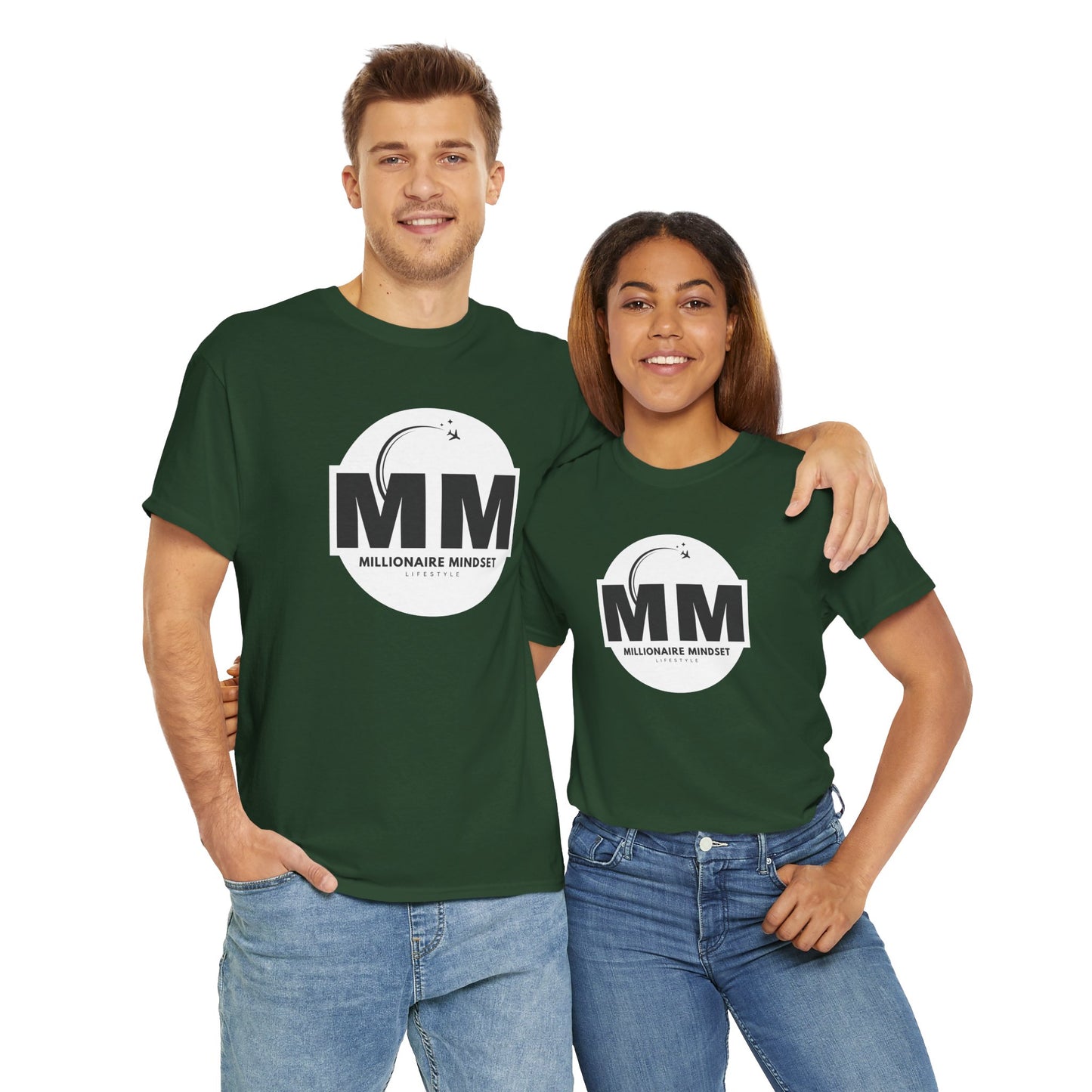 Millionaire Mindset Lifestyle T-Shirt - Unisex Heavy Cotton Tee