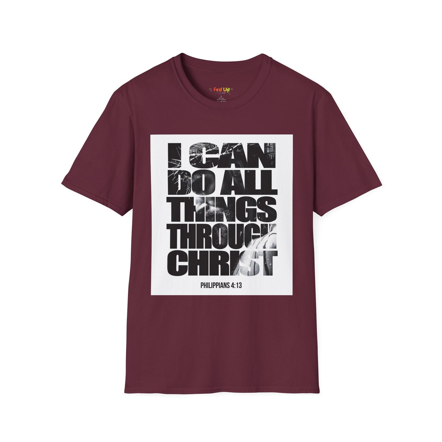 I Can Do All Things Through Christ – Unisex Softstyle Tee