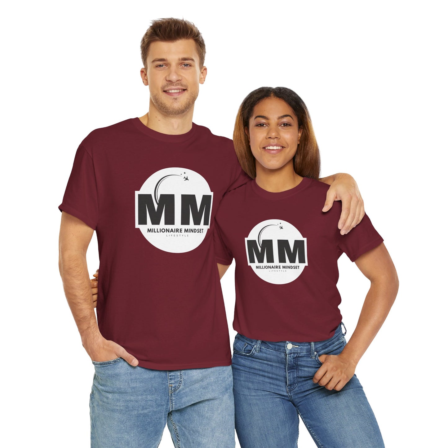 Millionaire Mindset Lifestyle T-Shirt - Unisex Heavy Cotton Tee