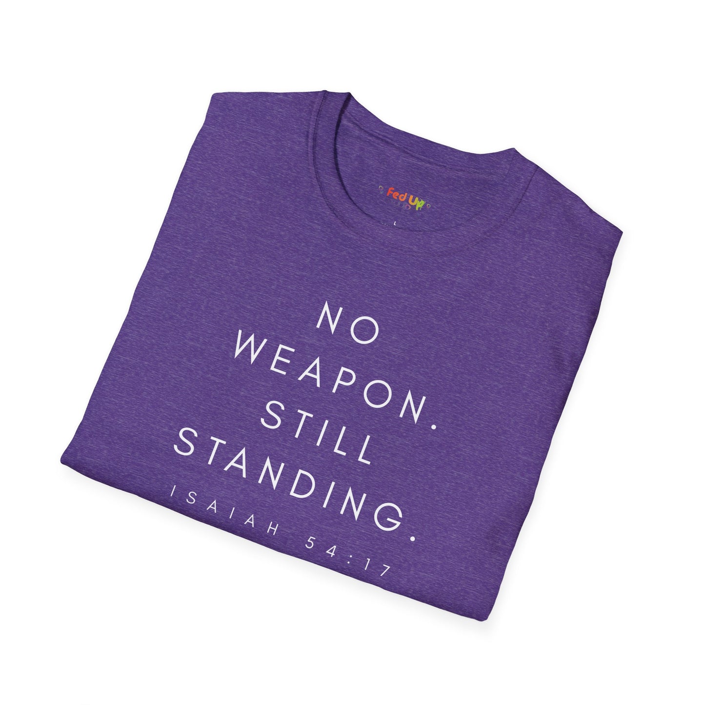 ISAIAH 54:17 | Unisex Softstyle T-Shirt