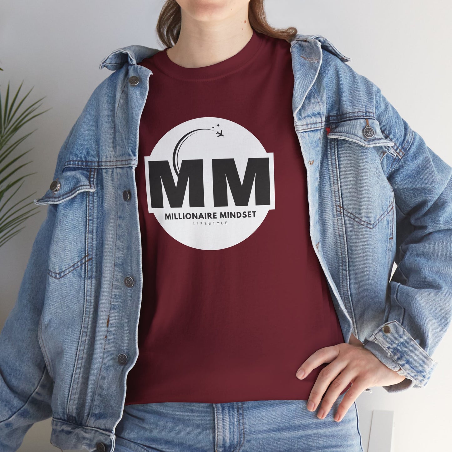 Millionaire Mindset Lifestyle T-Shirt - Unisex Heavy Cotton Tee