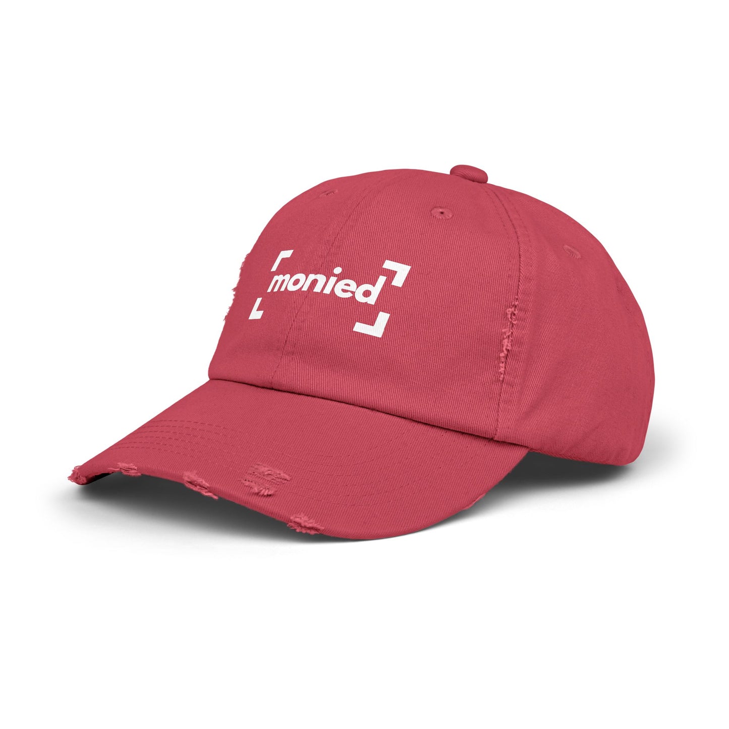 Trendy Distressed Cap - Monied Hat, Unisex Fashion Accessory, Gift for Entrepreneurs, Casual Everyday Wear, Adjustable
