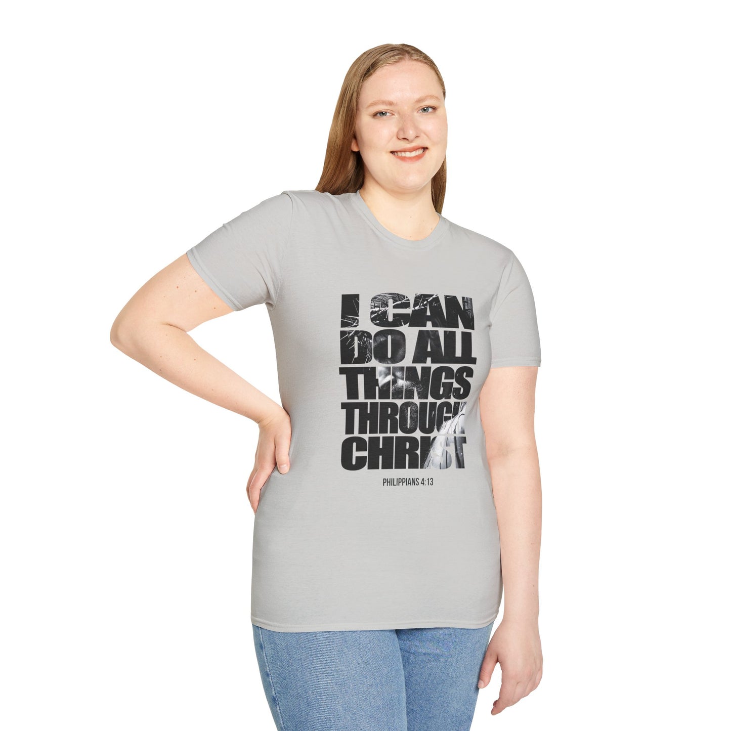 I Can Do All Things Through Christ – Unisex Softstyle Tee