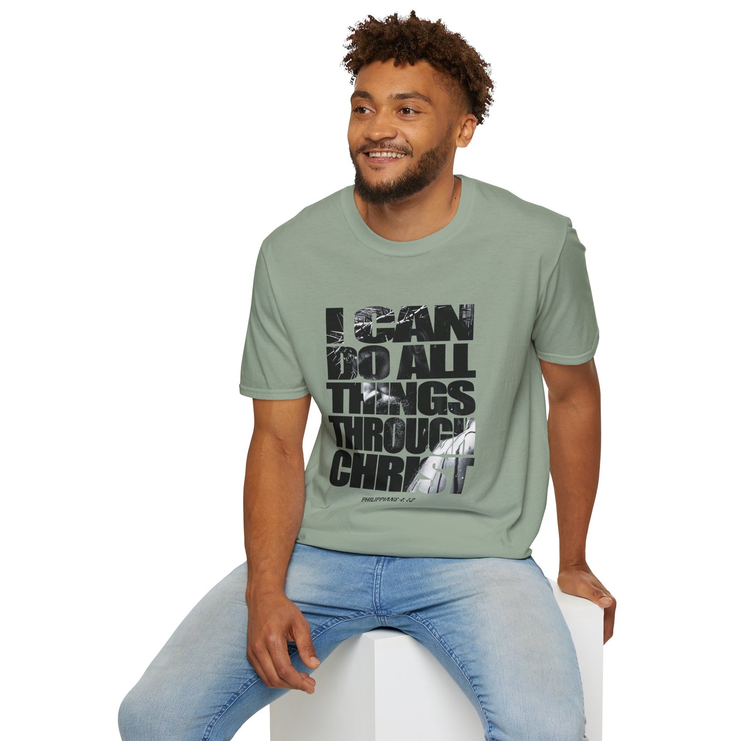 I Can Do All Things Through Christ – Unisex Softstyle Tee