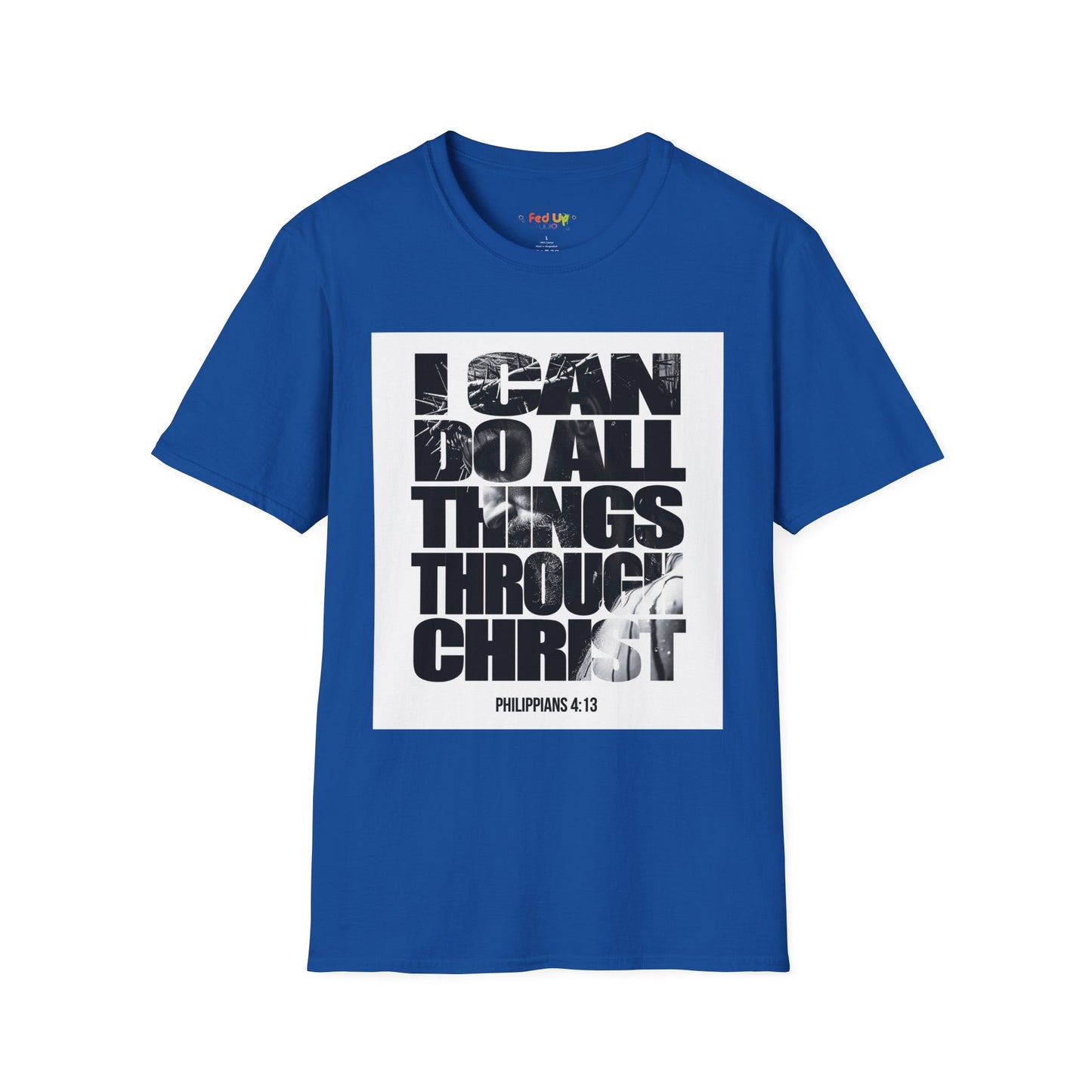 I Can Do All Things Through Christ – Unisex Softstyle Tee