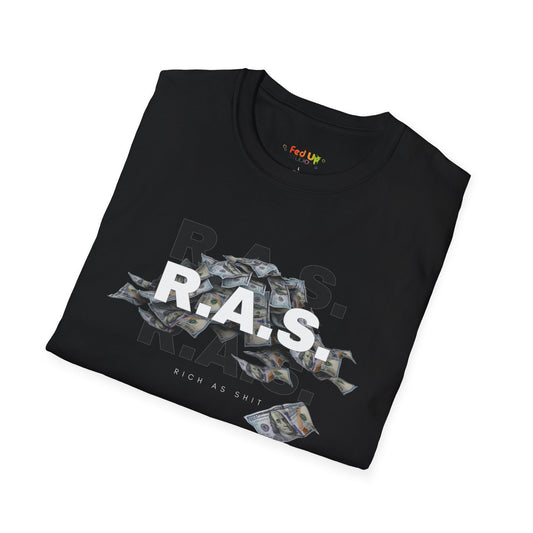 Rich As Shit - Unisex Softstyle T-Shirt