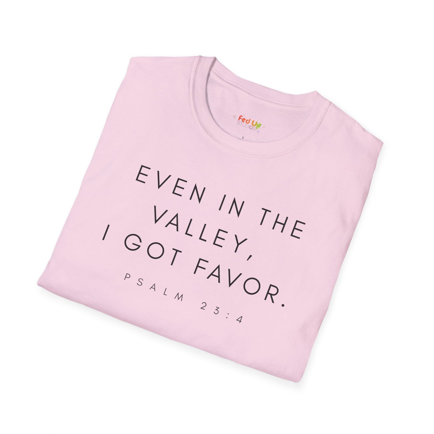 PSALM 23:4 Unisex Softstyle T-Shirt