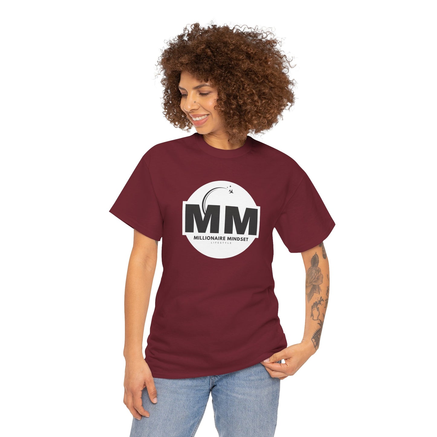 Millionaire Mindset Lifestyle T-Shirt - Unisex Heavy Cotton Tee