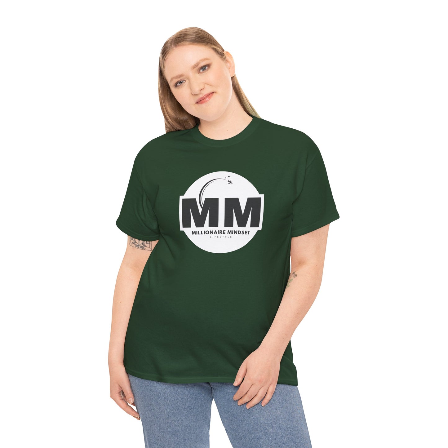 Millionaire Mindset Lifestyle T-Shirt - Unisex Heavy Cotton Tee